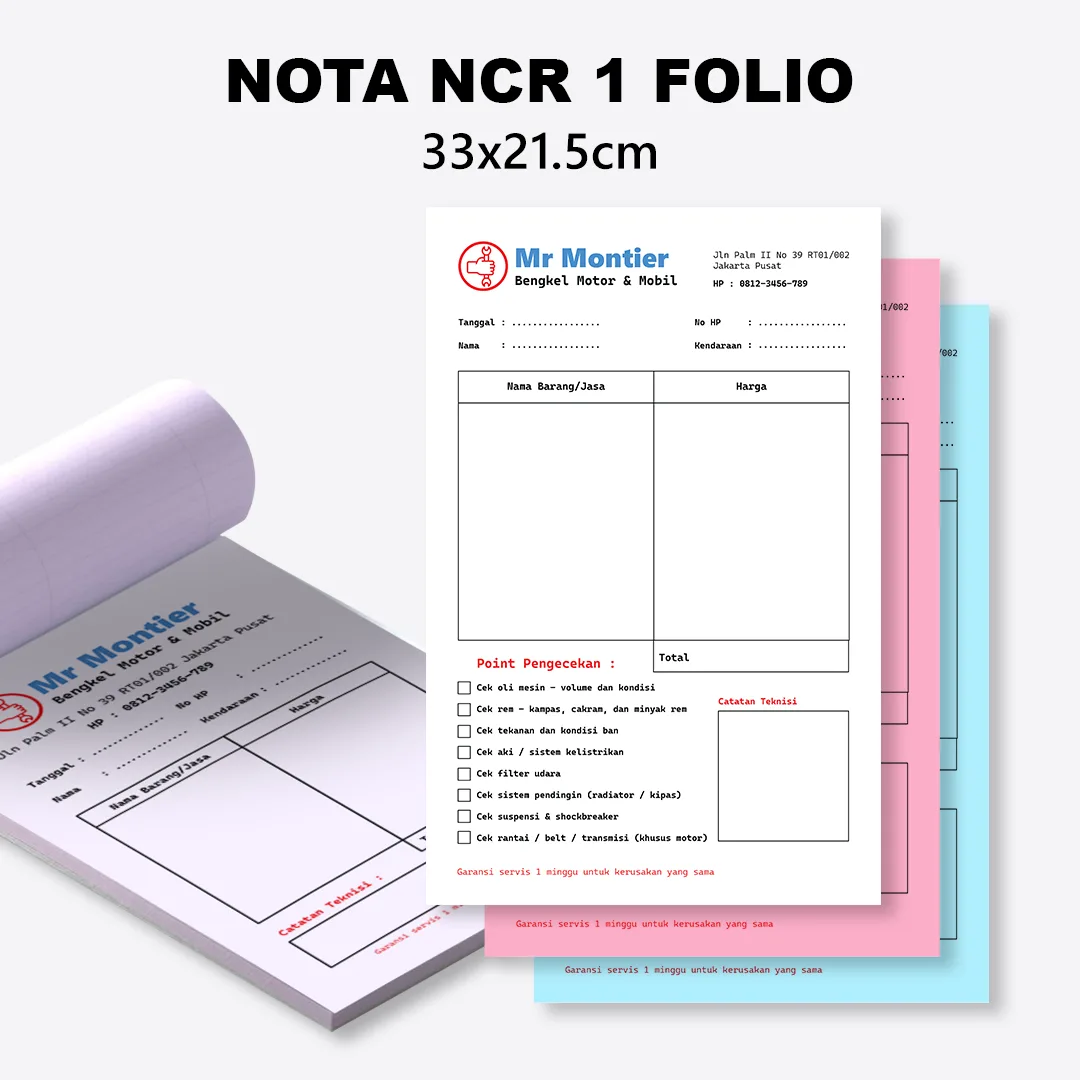 Nota NCR - foto 2